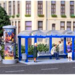 Abri de bus et colonne publicitaire KIBRI-38142