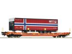 Roco-6600108 Wagon porte remorque GATT transport et logistik