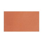 Plaque déco toiture tuiles plates arrondies H0 Wills.KITS-SSMP207