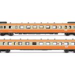 Autorail diesel RGPII orange gris béton modernisé ARNOLD-HN2637