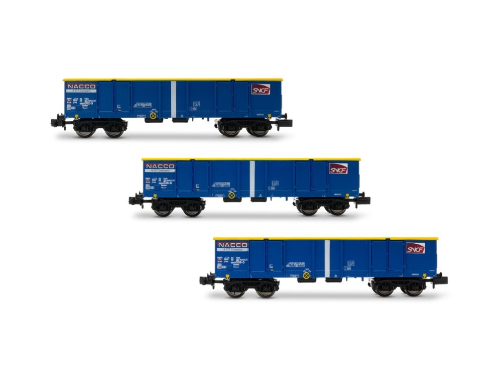 Coffret 3 wagons tombereaux NACCO ARNOLD-HN6602
