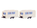VOLLMER-45147 Lot de 2 caravanes H0