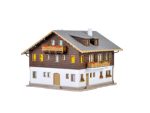 VOLLMER-47763 Chalet magasin de sport échelle N façade arrière