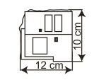 VOLLMER-47763 Dimensions chalet magasin de sport échelle N