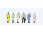 PREISER-14116 Passants - 6 figurines HO