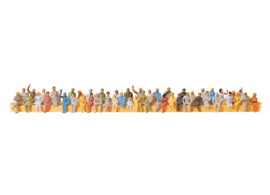Personnages - Passagers assis PREISER-14400