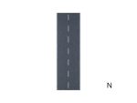 BUSCH-7087 Route principale asphaltée N 40 x 2000