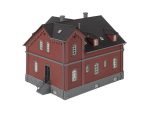 FALLER-130753 Maison brique rouge vue arrière