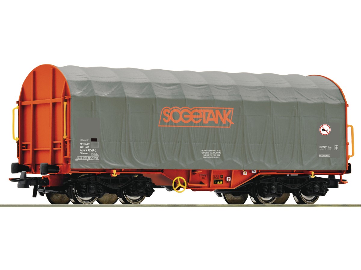 Wagon à bâche coulissante SOGETANK ROCO-6600133