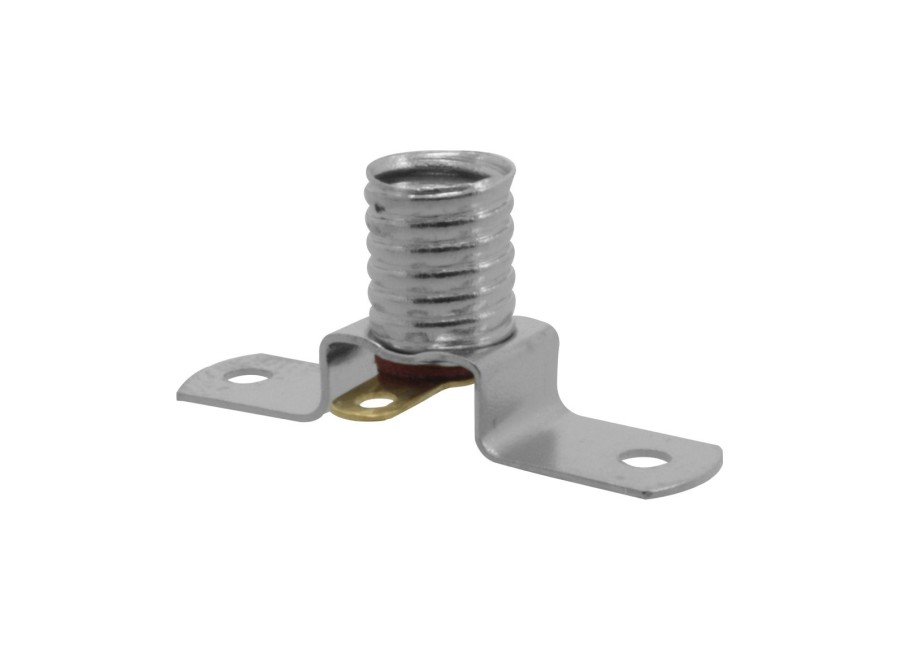 DONAU-774 Douille pontée 5,5mm Douille E5.5 métallique avec support DONAU-774
