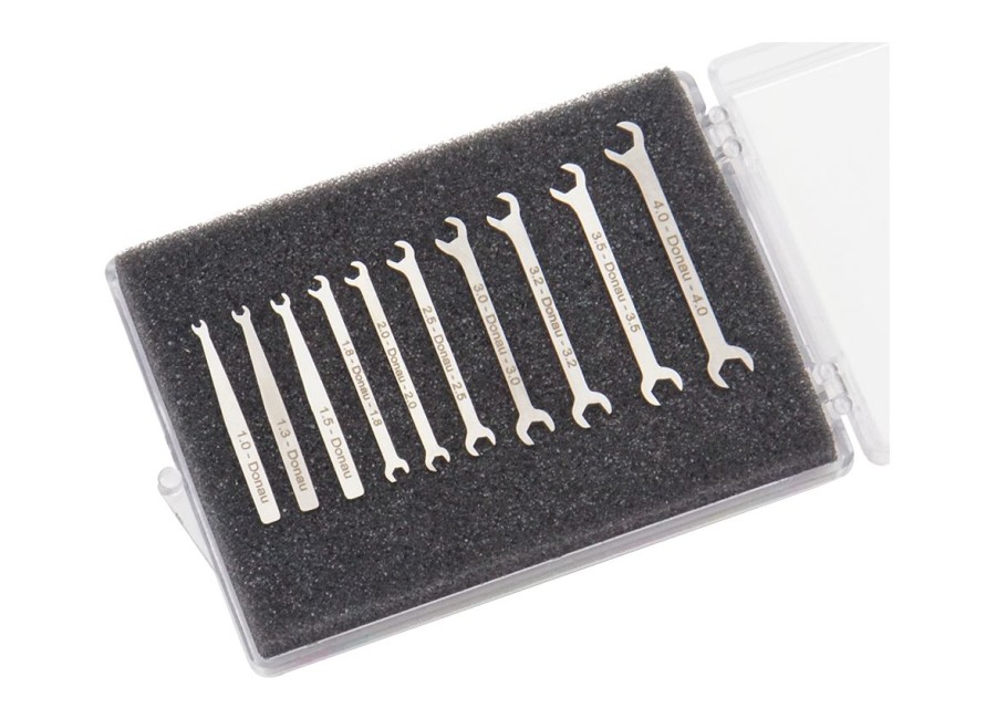 Jeu de clés à fourche 1 à 4mm DONAU-980SET
