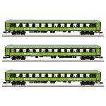 Voitures à voyageurs Flixtrain en coffret MINITRIX-15462