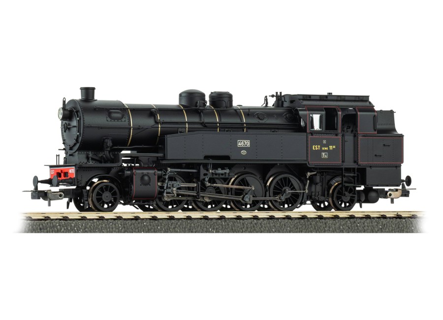 PIKO-50673 Locomotive à vapeur 141 Est série 11 époque III HO Locomotive vapeur série 11 de l'Est PIKO-50673