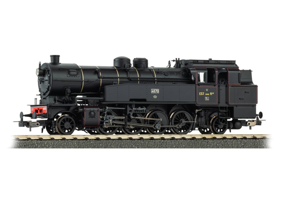 PIKO-50675 Locomotive à vapeur 141 Est série 11 époque III HO Digital sound AC