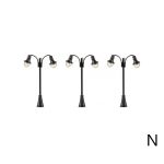 Lampadaires doubles fonte FALLER-272126