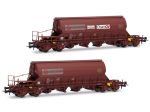 JOUEF-HJ6228 Coffret F-ERSA de 2 wagons trémies ERMEWA-CHEMOIL