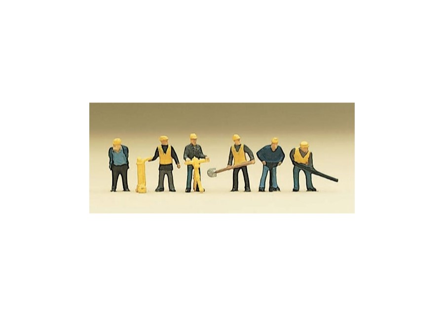 Equipes d'ouvriers poseurs de voie PREISER-79035