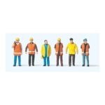 Ouvriers avec gilet de protection PREISER-79154