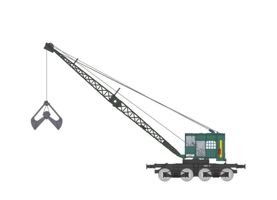 Grue Bondy SNCF Région Sud Est REE-WB796