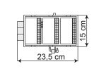 KIBRI-39808 Dimensions usine de filature