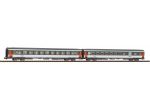 PIKO-94506 Set de 2 voitures corail de seconde classe échelle N