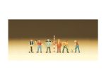 PREISER-79030 Ouvriers divers - 6 Figurines N avec outils