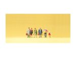 PREISER-79191 Voyageurs avec bagages - 7 Personnages N