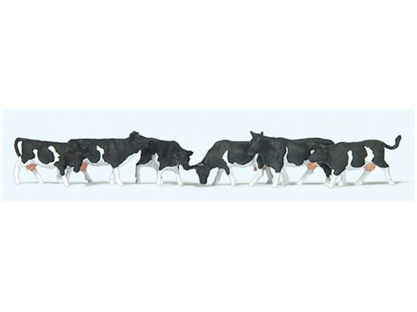 Animaux - Vaches tachetées noires PREISER-79228