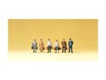 Preiser-79143 Voyageurs avec bagages - 6 Figurines N