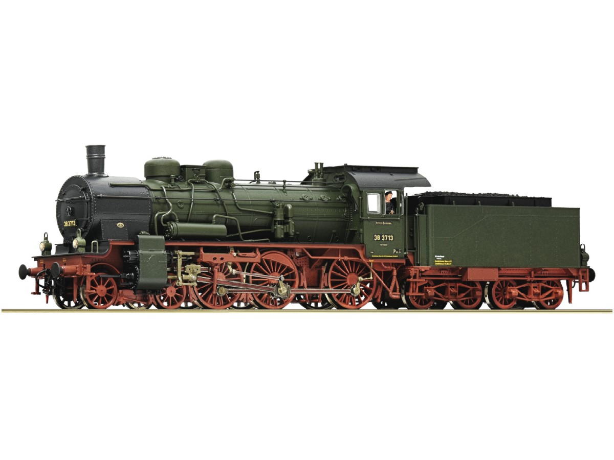 Locomotive à vapeur 38 37 13 DRG ROCO-71396