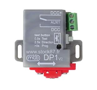 Moteur lent d’aiguillage avec décodeur DCC MTB-DP1