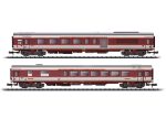 MINITRIX-15692 Coffret 2 de 2 voitures Grand confort aquitaine
