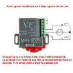 Moteur lent pour aiguillage MTB-MP1  UTMMF