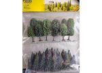 NOCH-26811 Arbres feuillus et sapins 5 à 14cm TT et HO