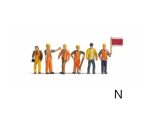 NOCH-36277 Agents de maintenance de la voie - 6 figurines N