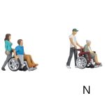 Personnages en fauteuil roulant NOCH-36552