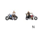 NOCH-36906 Bikers à moto - 2 figurines N