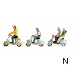 Personnages en scooter NOCH-36910
