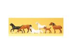 PREISER-10150 Animaux chevaux - 6 figurines HO