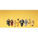 Personnages assis pour voiture restaurant PREISER-10299