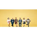 Personnages en position assise PREISER-10434