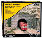 Tunnel Simple Voie Type Pierre En Plâtre WOODLANDSCENICS-C1267 UTMMF