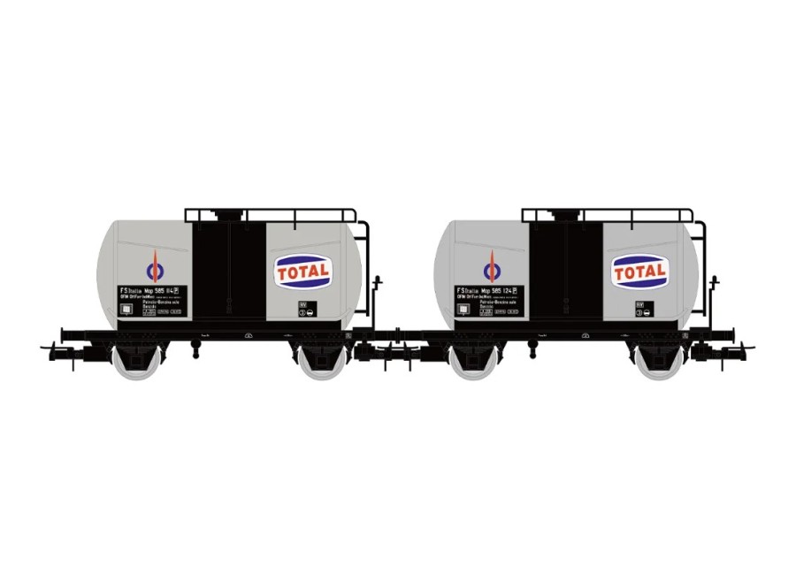 Wagons citernes TOTAL RIVAROSSI-HR6565