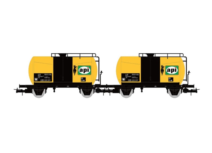 Wagons citernes API RIVAROSSI-HR6566