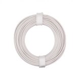 Fil de câblage blanc 0.75mm2 x 10m UTM-107510BC