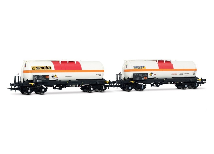 Wagons citernes Simotra et Millet JOUEF-HJ6326