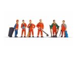 NOCH-15029 Agents municipaux - 6 figurines HO