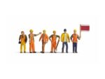 NOCH-15277 Agents de maintenance de la voie - 6 Figurines HO