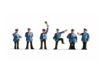 NOCH-15280 Agents ferroviaires en gare - 6 Figurines HO