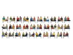 NOCH-16072 Set économique de personnage assis en voiture - 60 Figurines HO